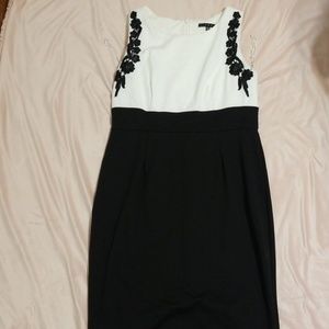 HOLIDAY SALE NWOT || B&W Dress